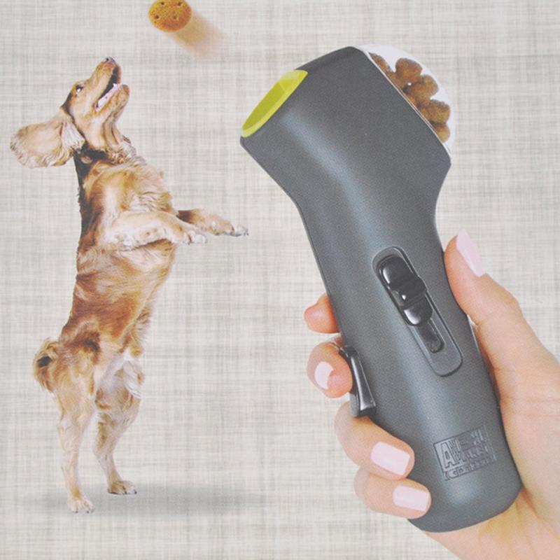 The Bark and Fetch Pet Treat Launcher