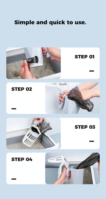 The Bark and Fetch Cat Litter Box Scoop
